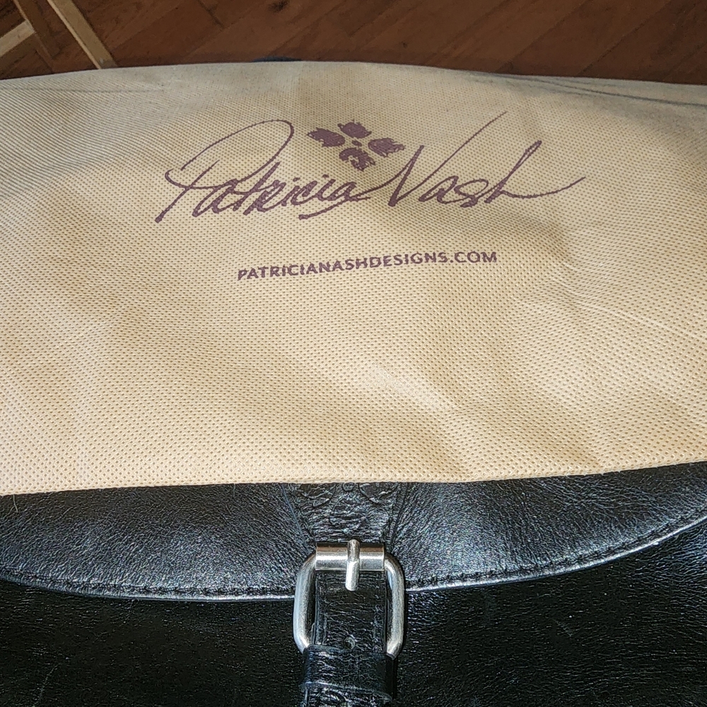 Black Leather Women's Bag ...Patricia Nash
